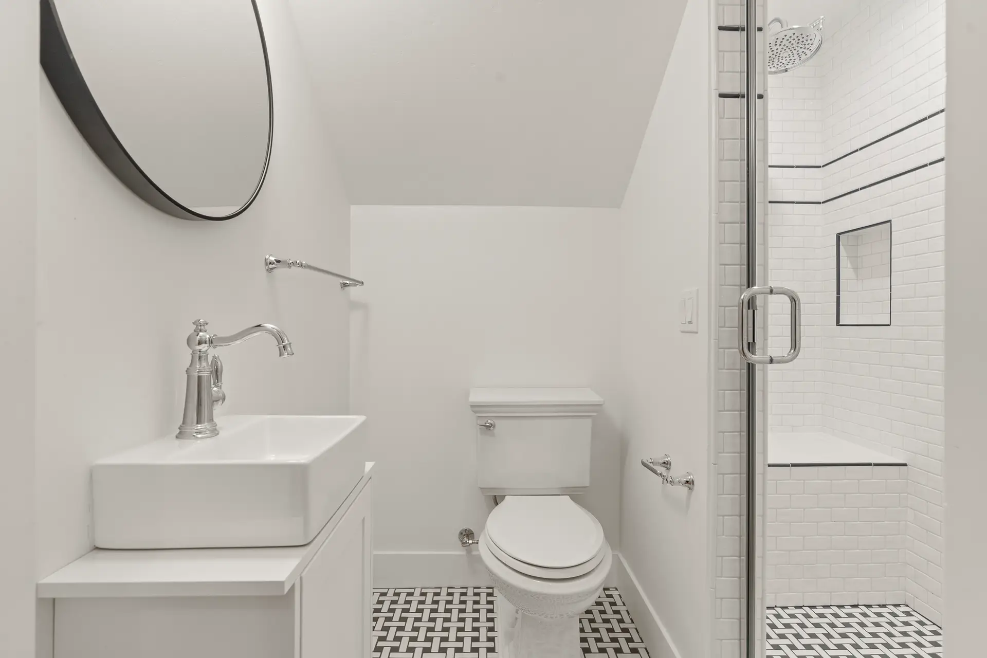 Victorian interior renovation Bankers Hill San Diego — lower unit kitchen by Keith Roberti Design