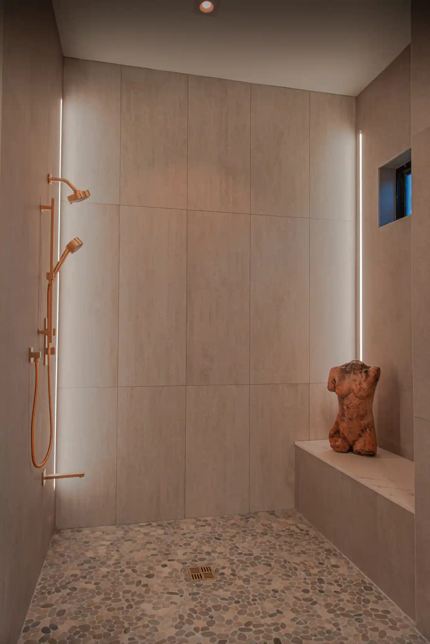 Sagebrush Residence — architectural lighting detail, La Jolla